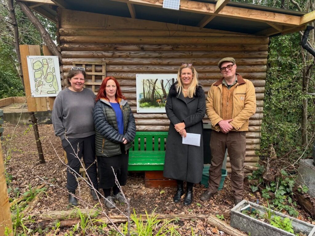 Ellie meeting the Fourth Reserve